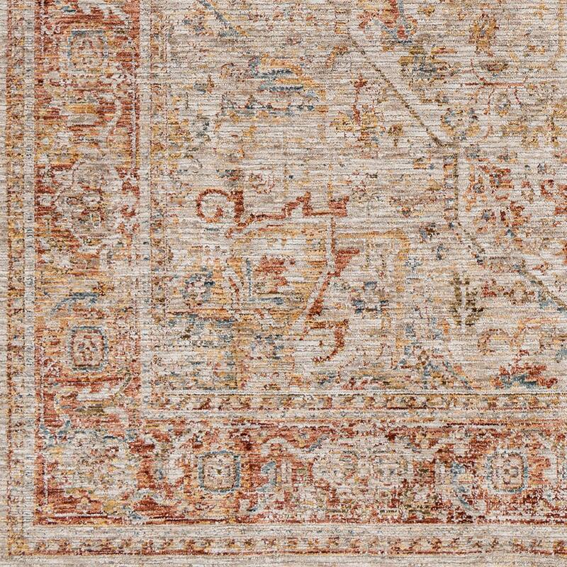 Zeynepe Traditional Medallion Area Rug
