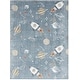 preview thumbnail 19 of 17, Nourison Astra Machine Washable Indoor only Graphic Area Rug