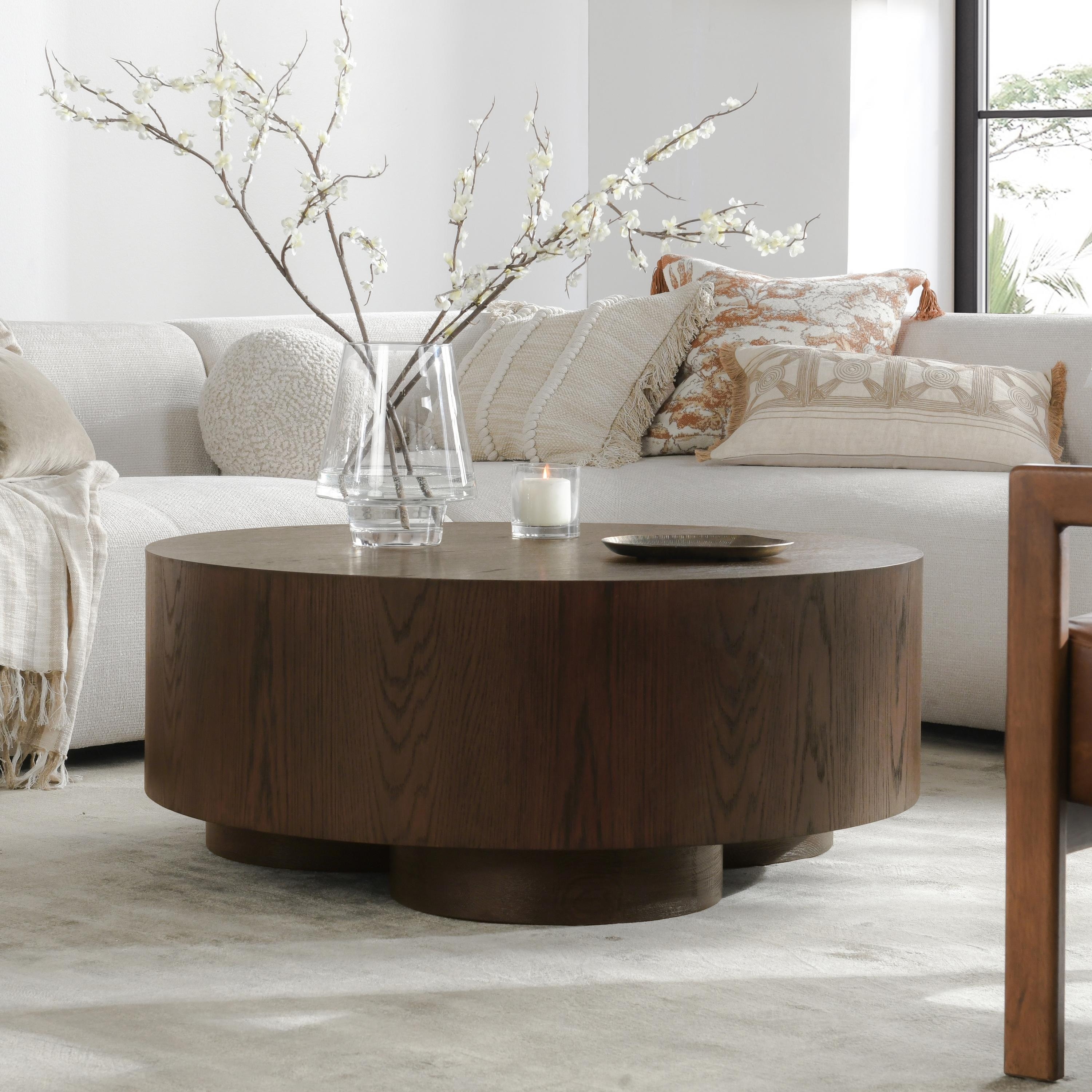 Classic Home Runa 42" Wood Coffee Table