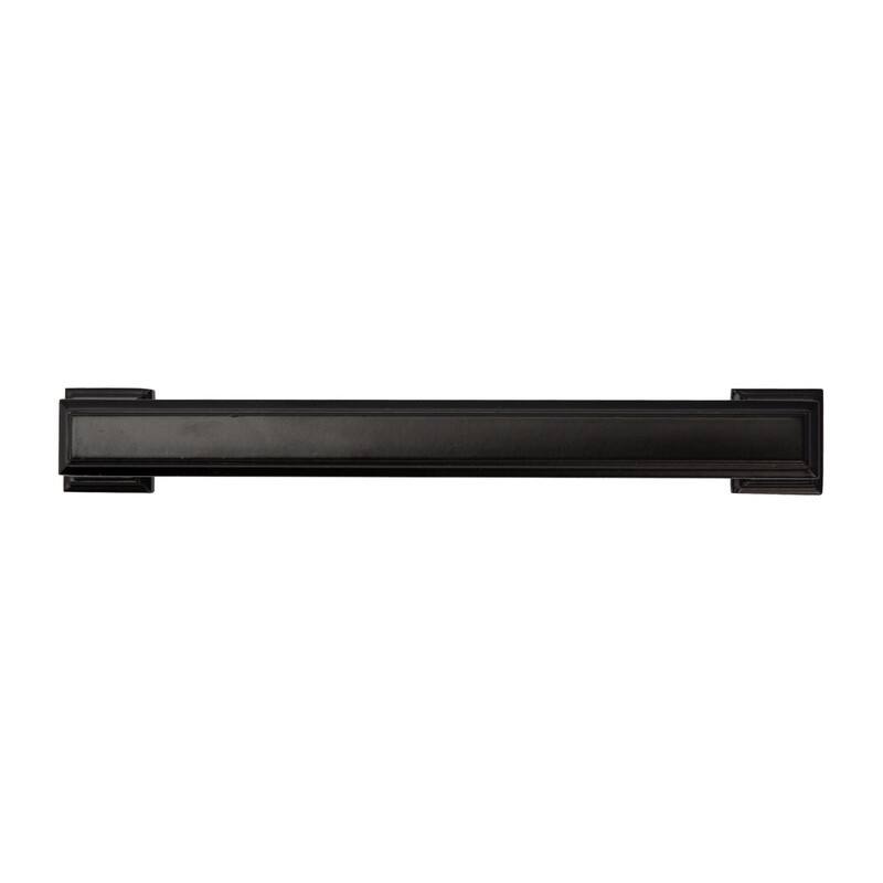 Utopia Alley Dover Pull Handle-Matt Black Drawer Drop Pull Handles, 5.0" Center to Center - 5 pack