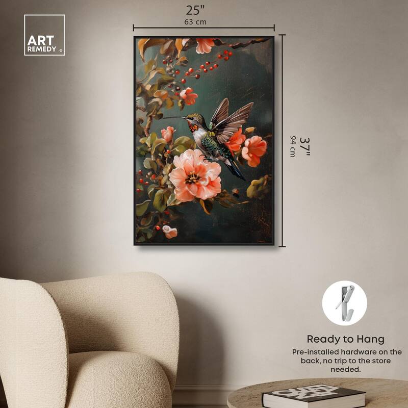 Whirring Wings I Canvas by Art Remedy