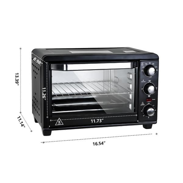 Elite Digital Countertop Convection Toaster Oven with Temperature Probe