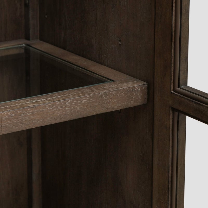 Liberty Furniture Cascade Falls Display Cabinet Dining Accent - Width 42" x Depth 18" x Height 78"
