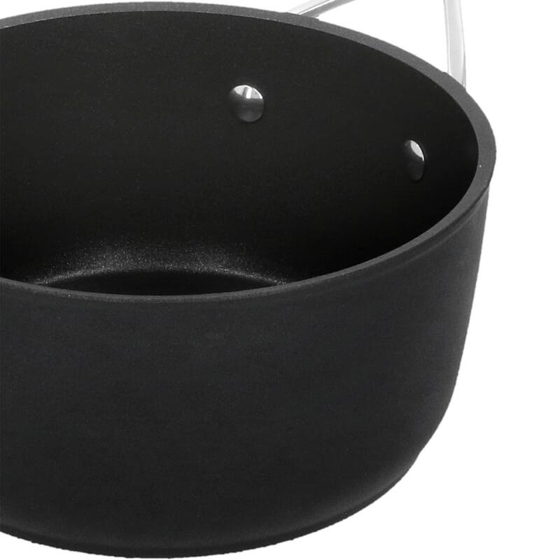 Demeyere AluPro 2-qt Aluminum Nonstick Saucepan w/ No Lid - Black