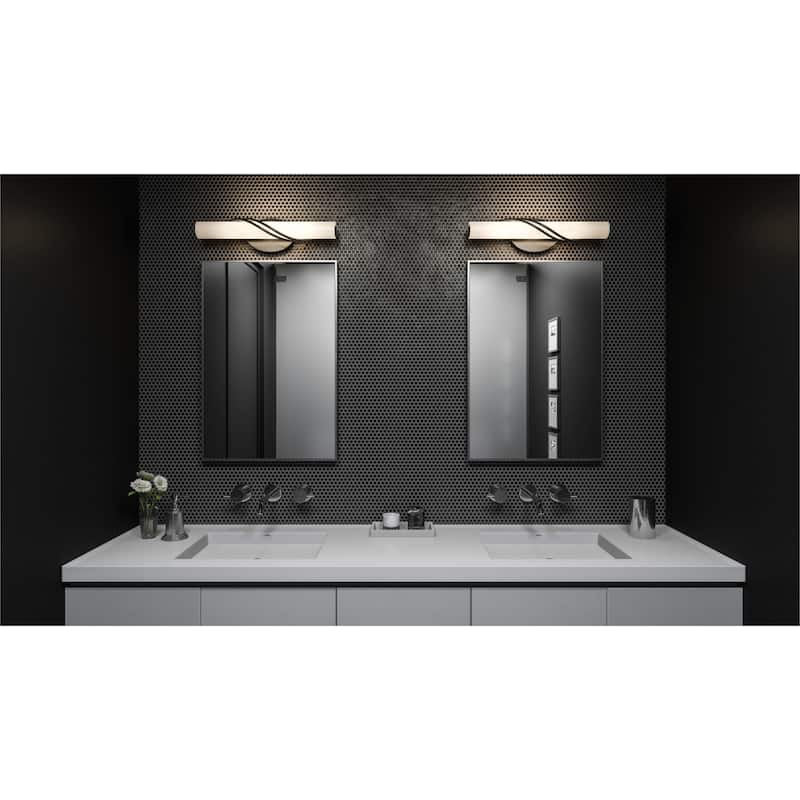 James Allan Crook 19" Wide ADA LED Bath Bar