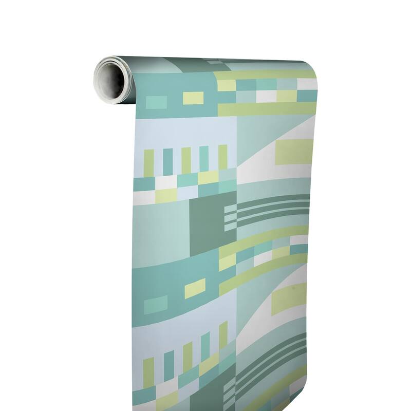 Aelfie Multi Cool Kiki Shapes Peel & Stick Wallpaper