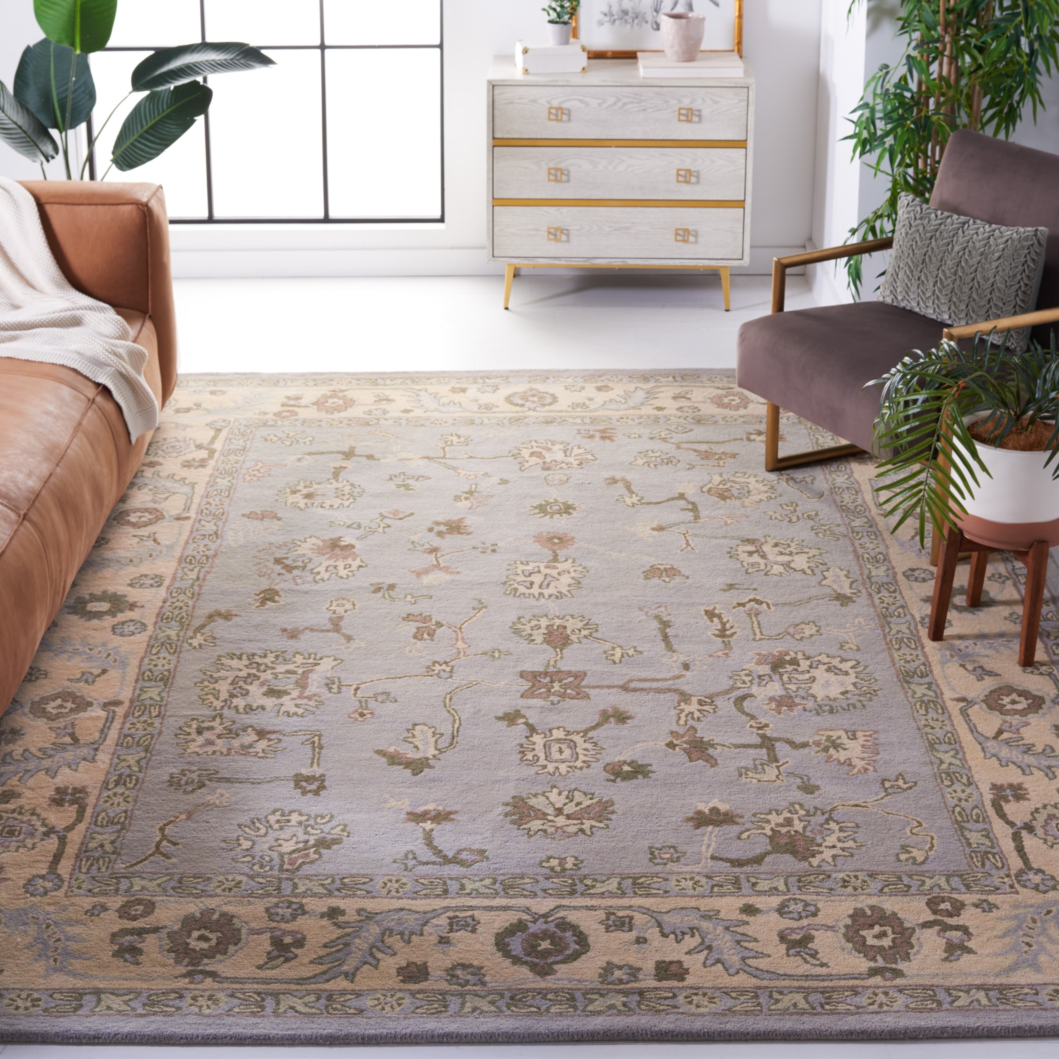 SAFAVIEH Heritage Jolande Hand-tufted Wool Oriental Area Rug