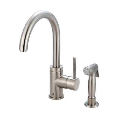 Pioneer Faucets Motegi 1.5 GPM Single Hole Kitchen Faucet with 7-5/8"