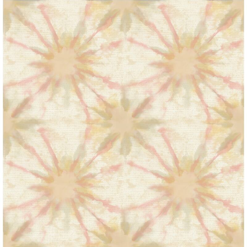 A-Street Prints Iris Pink Shibori Wallpaper