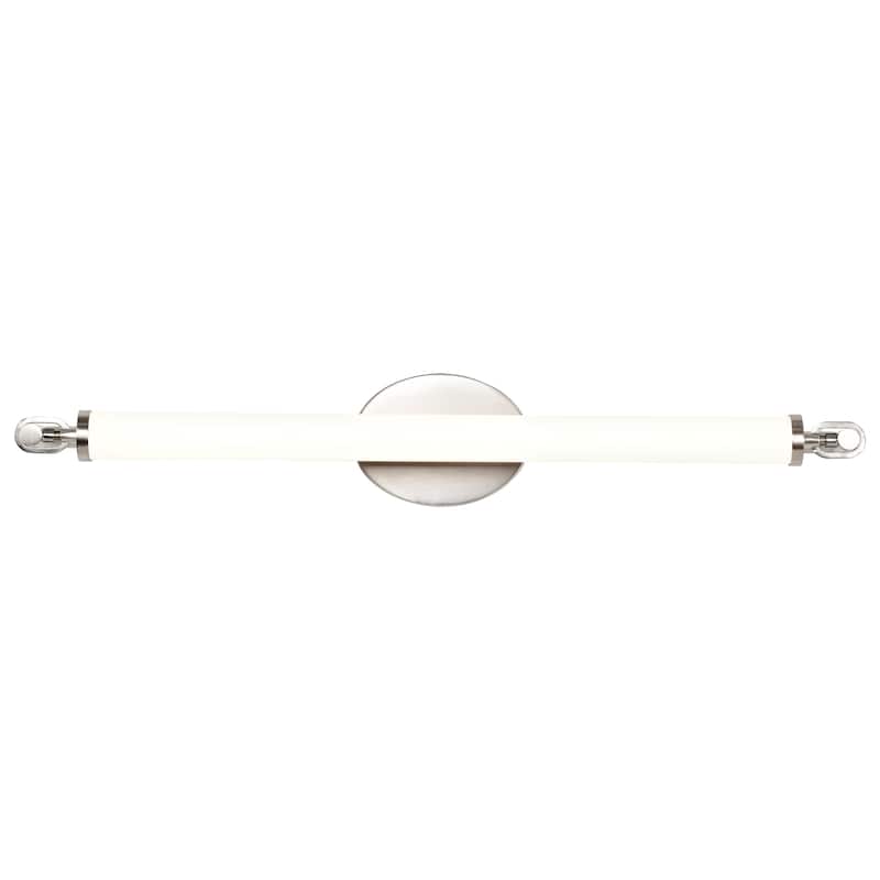 Edgeworth 28 Inch LED Vanity Brushed Nickel Acrylic Lens - Brushed Nickel