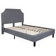 preview thumbnail 40 of 121, Tufted Platform Bed with 10 Inch Pocket Spring Mattress