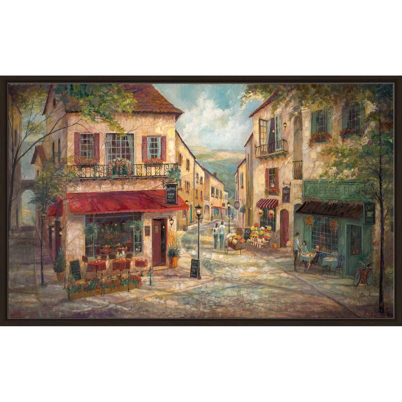 "Salvatores" by Ruane Manning Print on Floating Canvas
