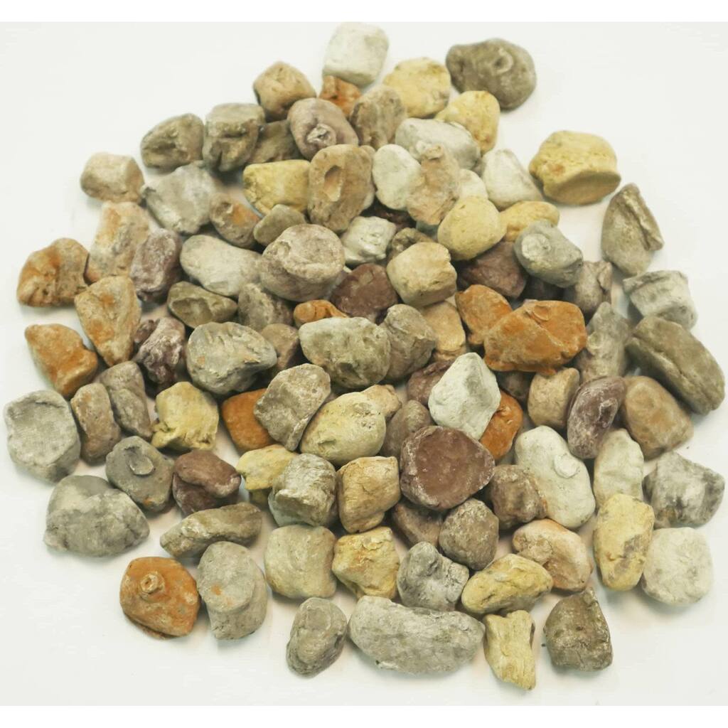 Duluth Forge CFP-MC Mixed Color Ceramic Fiber Pebbles for Fireplace