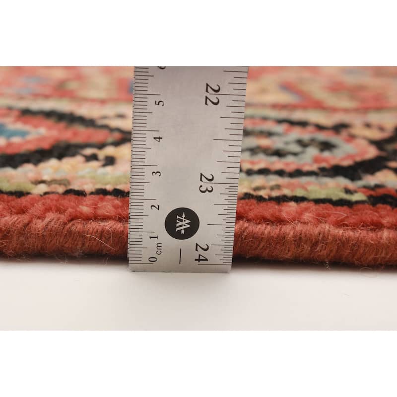 ECARPETGALLERY Hand-knotted Jules Serapi Red Wool Rug - 5'0 x 8'2