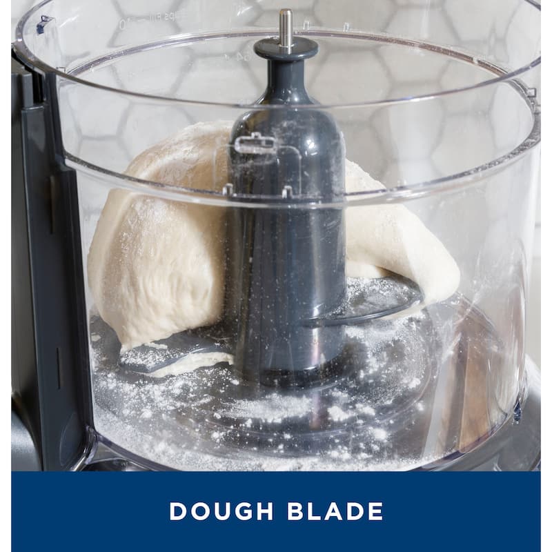 GE 12-Cup Food Processor with Accessories