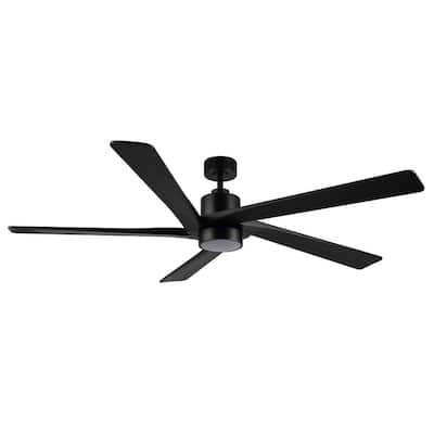 WINGBO 72" Ceiling Fan with Lights, 5 Reversible Blades, Ultra Quiet 6-Speed DC Motor...