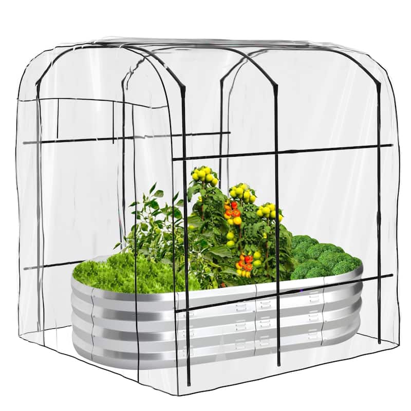 DoCred Garden Trellis for Climbing Plants, Outdoor Metal Trellis