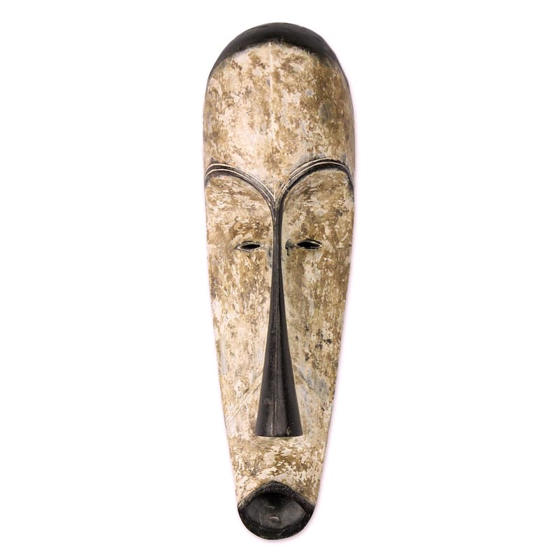 Novica Handmade Fang Rite Wood Mask