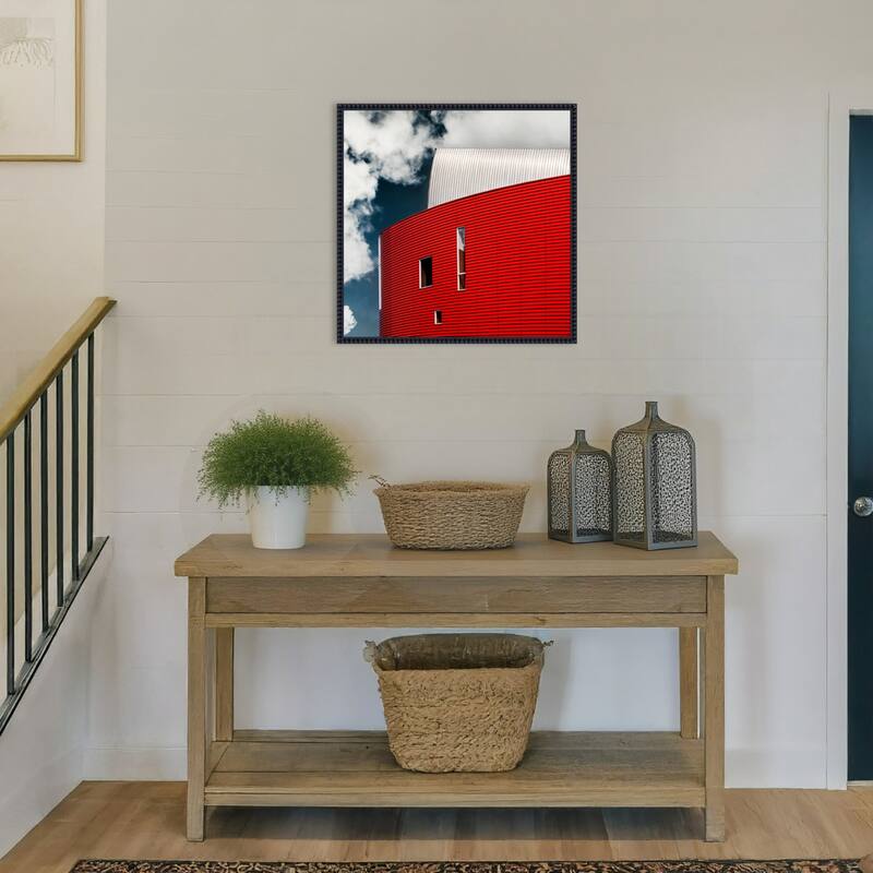 Wonderful Windows by Gilbert Claes Framed Canvas Wall Art Print