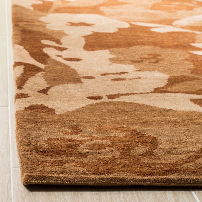 SAFAVIEH Couture Hand-knotted Tibetan Soniya Modern Wool Rug
