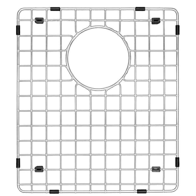 Karran GR-3015 Stainless Steel Bottom Grid 12-3/4" x 14-1/4" fits on sink SKU SU77 - Silver