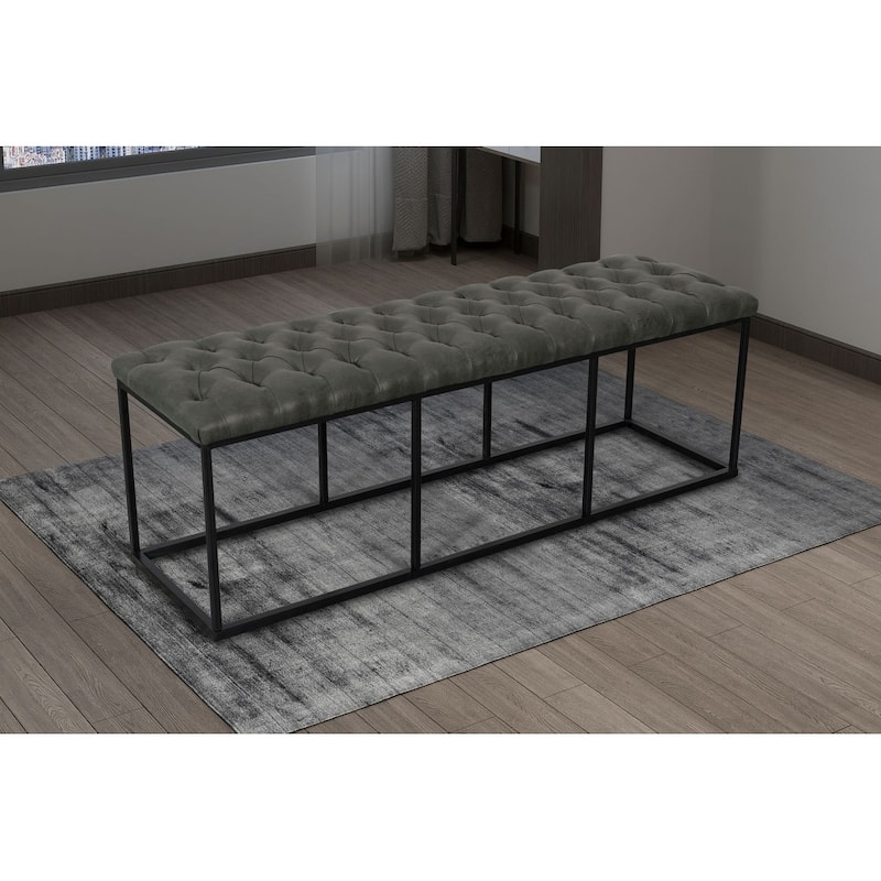 Carbon Loft DeAngelo Faux Leather Decorative Bench