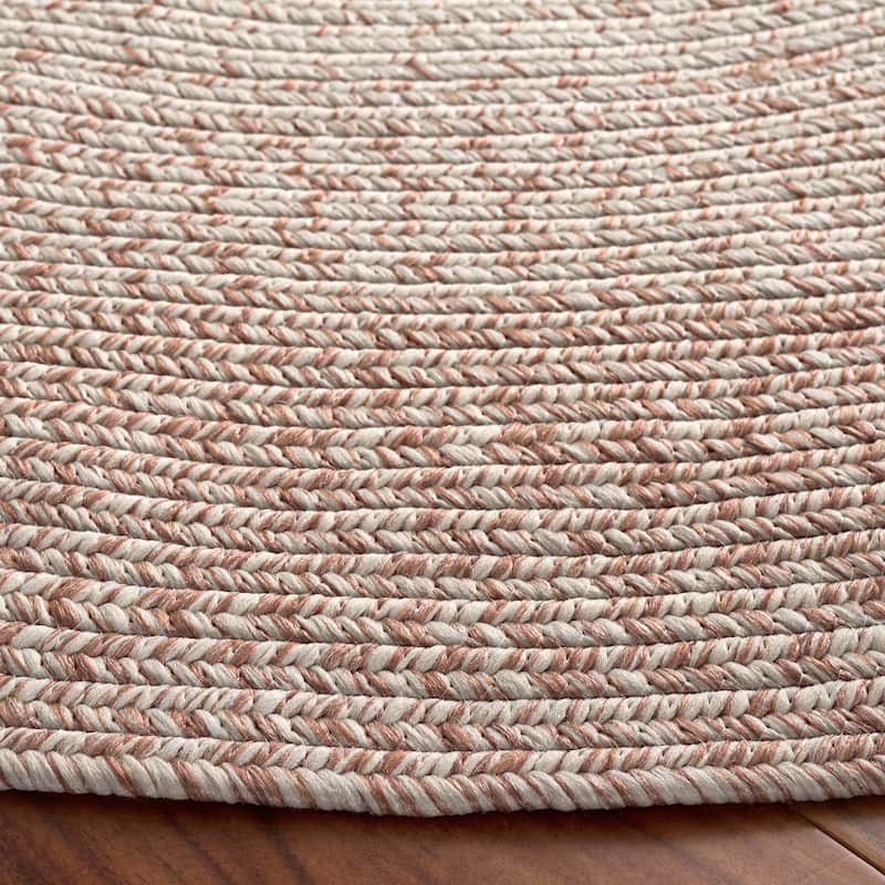SAFAVIEH Handmade Braided Eiry Washable Indoor/Outdoor Rug - Weather Resistant & Easy Cleaning