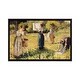 preview thumbnail 9 of 13, iCanvas "Study Of Washers At Eragny, c.1901" by Camille Pissarro Framed Ebony - 18x26