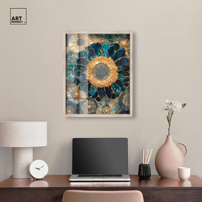 Opulent Geode II Shadowbox by Art Remedy