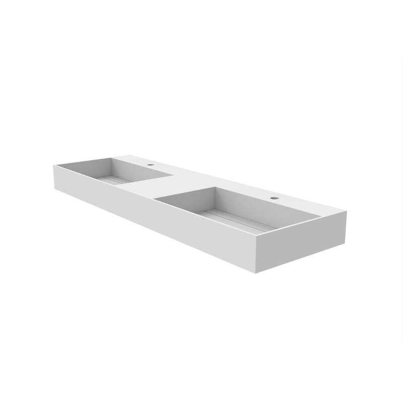 Juniper Stone Solid Surface Wall-mounted Vessel Sink