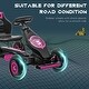 preview thumbnail 14 of 30, Aosom Kids Pedal Go Kart Pedal Car, Outdoor Ride on Toys with Adjustable Seat, Anti-slip Rubber Wheels Suspension System
