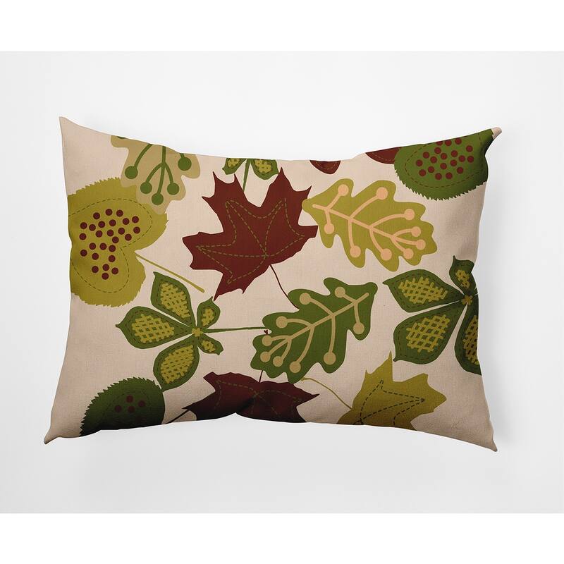 Fall Leaves Decorative Throw Pillow