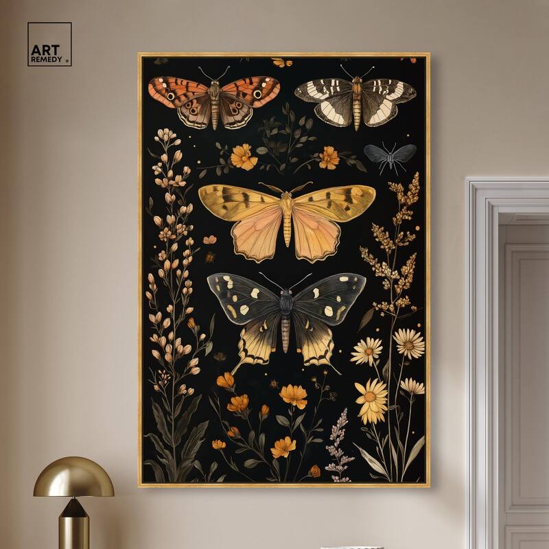 Winged Visitors II Canvas by Art Remedy