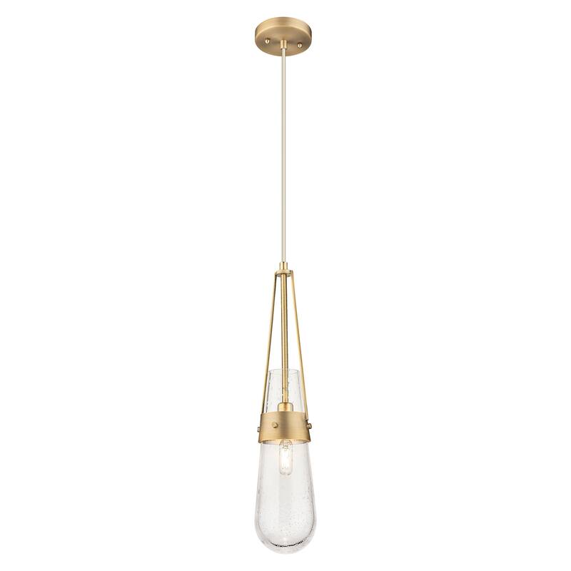 Innovations Lighting 452-1P-G452-4SDY Milan 4" Wide Mini Pendant with