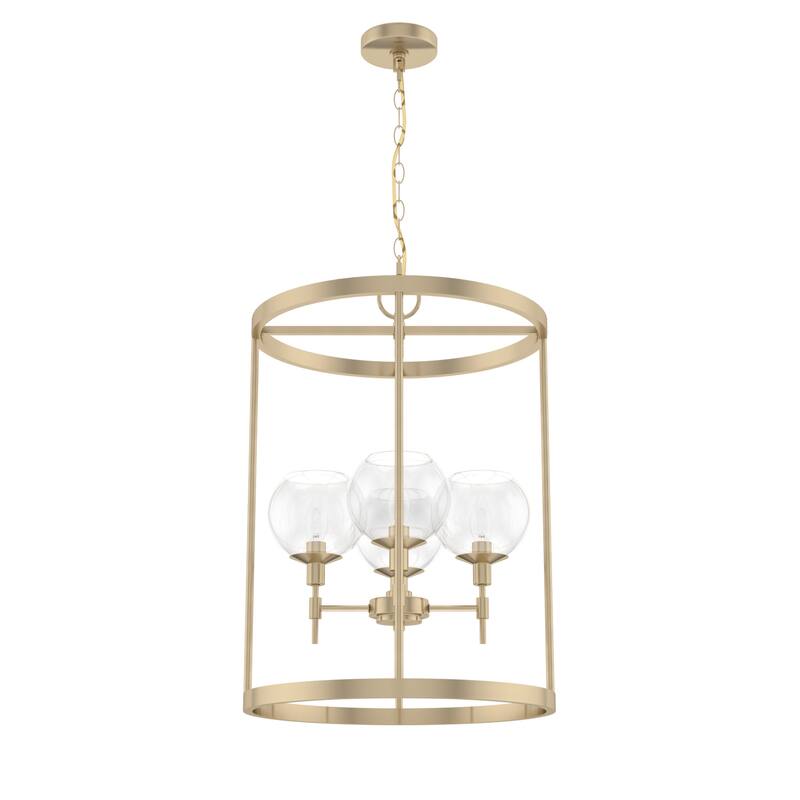 Hunter Xidane Lantern Pendant - Entry, Dining Room - Glam, Contemporary, Lantern