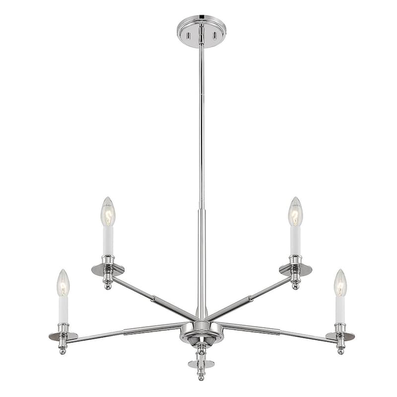 Savoy House 1-4410-5 Jasmine 5 Light 30" Wide Taper Candle Style