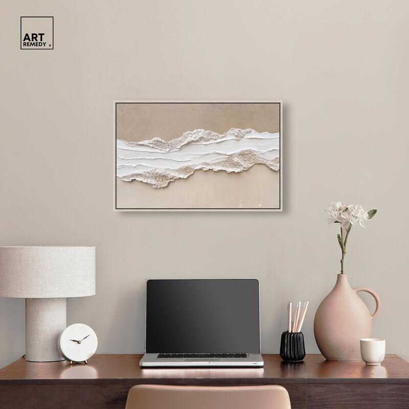 Textured Sea I Canvas by Art Remedy