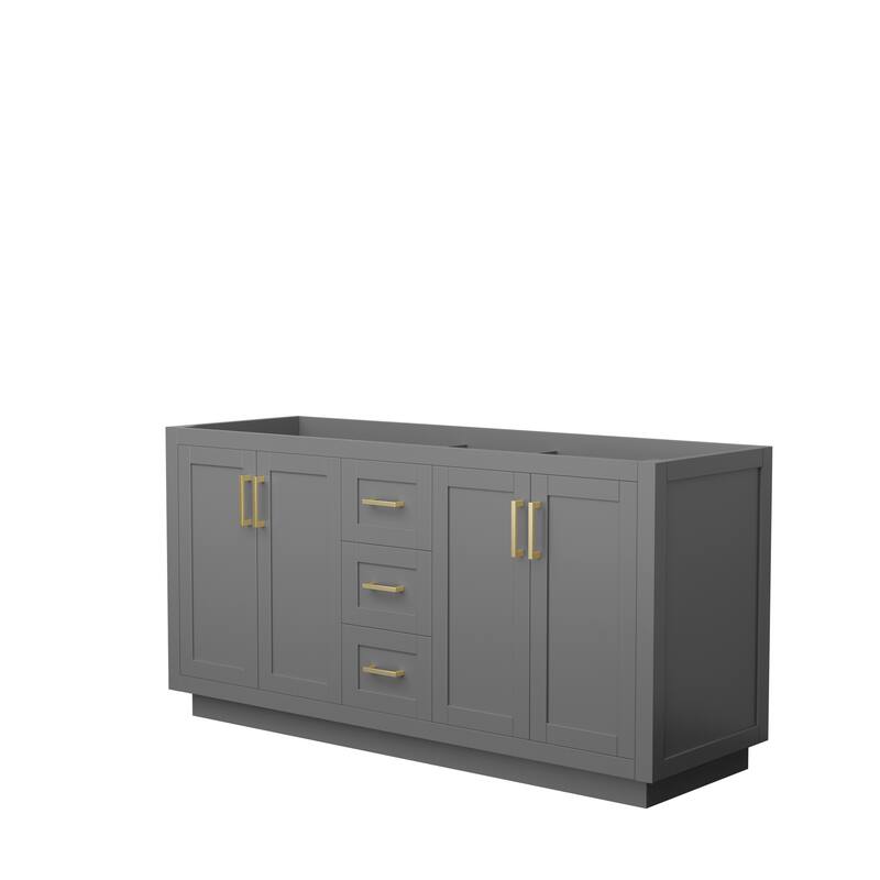 Miranda Double Bathroom Vanity Cabinet, No Mirror
