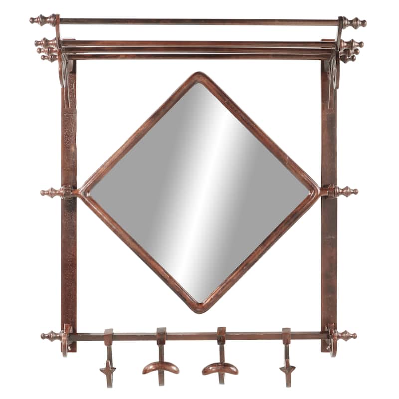 Wall Shelf - Copper or Brass - Roche River Decor