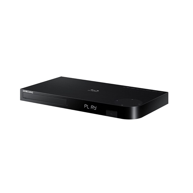 Shop Samsung Bd J6300 3d Smart Wi Fi Blu Ray Disc Player Manufacturer Refurbished Black Overstock 21912567