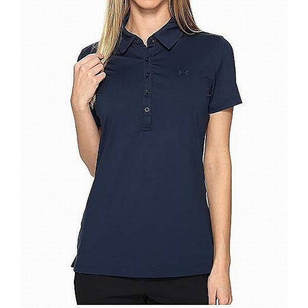 under armour navy blue polo