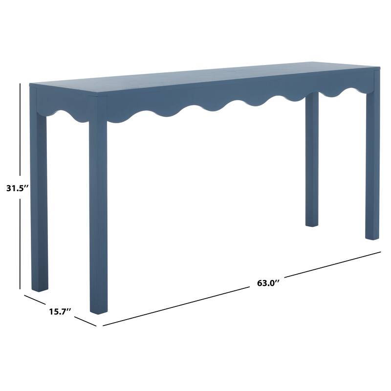SAFAVIEH Lilith Wavy Console Table - 63"W x 16"D x 32"H