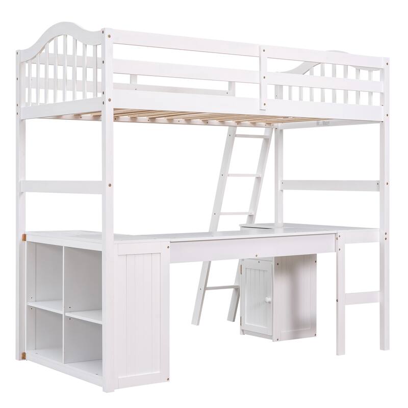 Loft Bed with Drawers