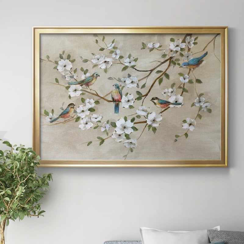 Birds of a Feather Premium Framed Canvas - Ready to Hang