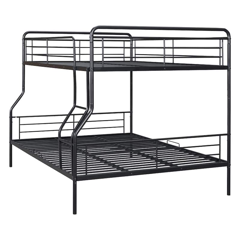 Full XL Over Queen Metal Bunk Bed