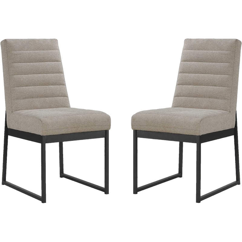 Eden Urban Rustic Upholstered Dining Chair (Set of 2)