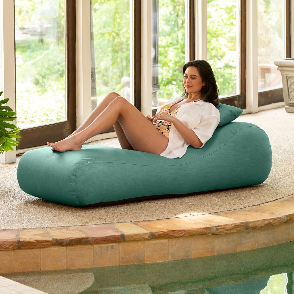Jaxx Arlo Outdoor Bean Bag Lounge with Pillow