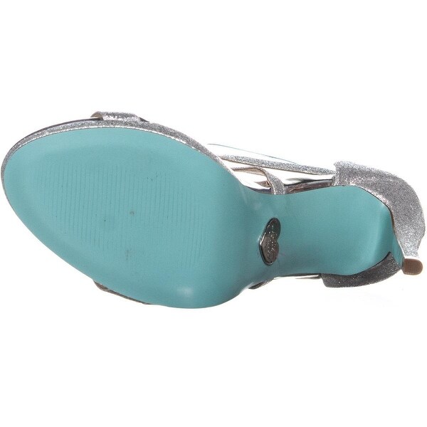 blue by betsey johnson andi evening sandals