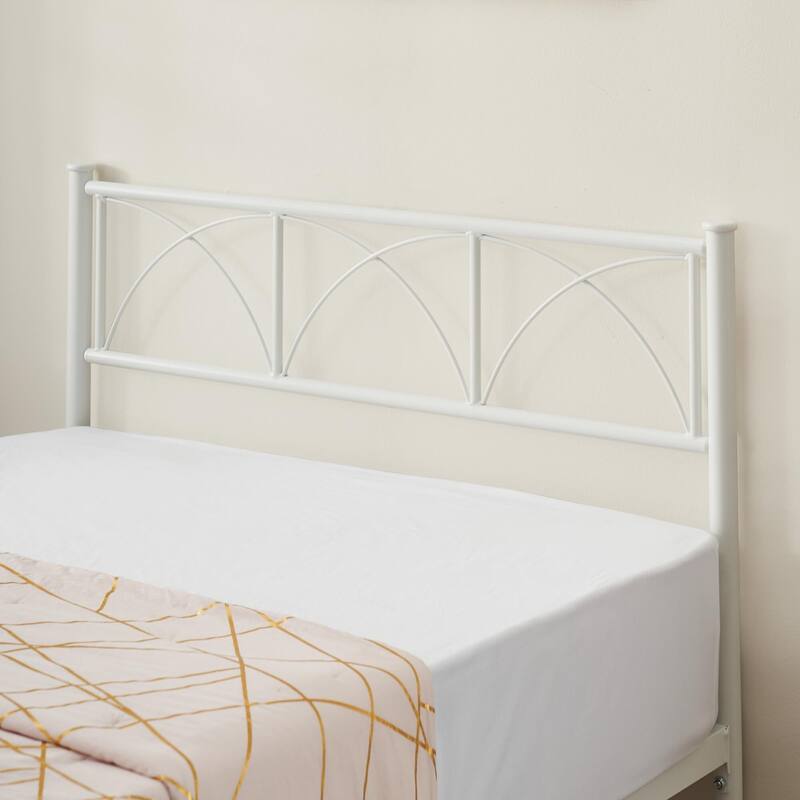 Bed Frame with Headboard and Footboard