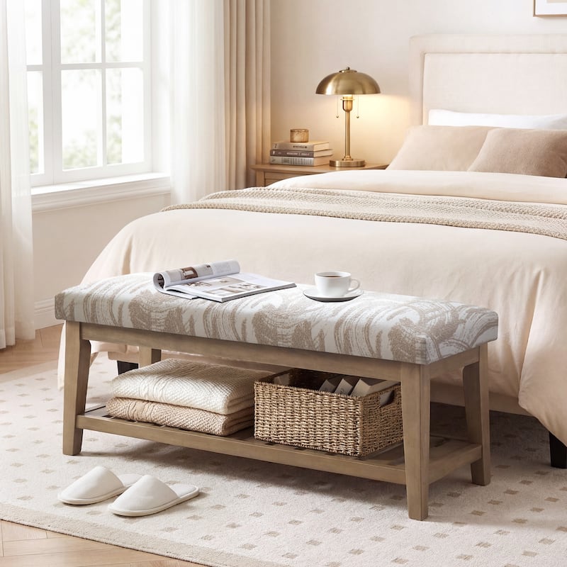 Entryway Shoe Bench Storage Bench Upholstered Bench